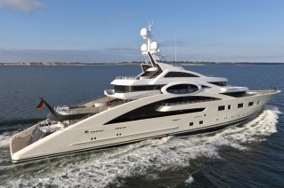 Lurssen superyacht ACE - Photo by Klaus Jordan